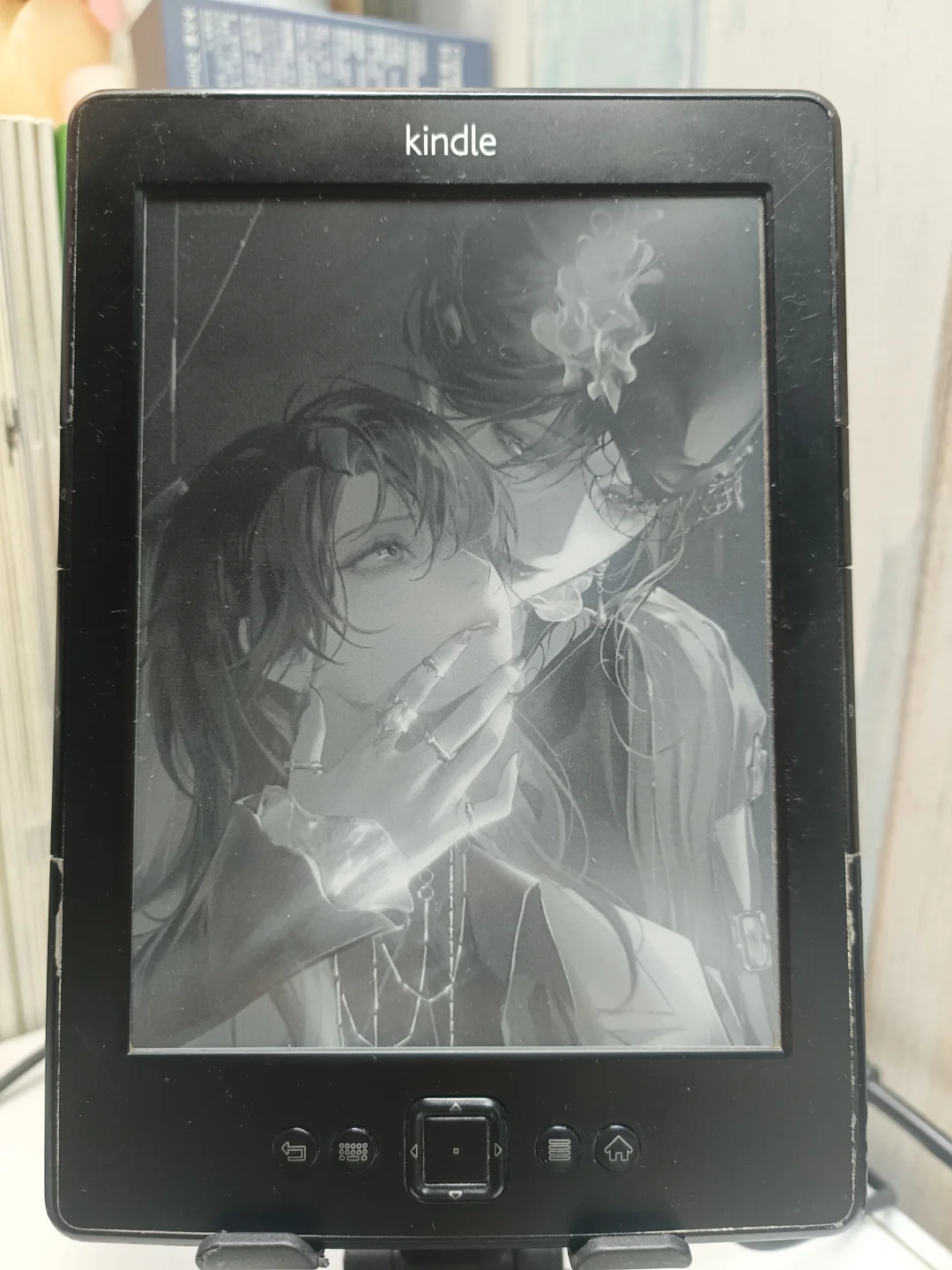 给我的kindle做了几个壁纸