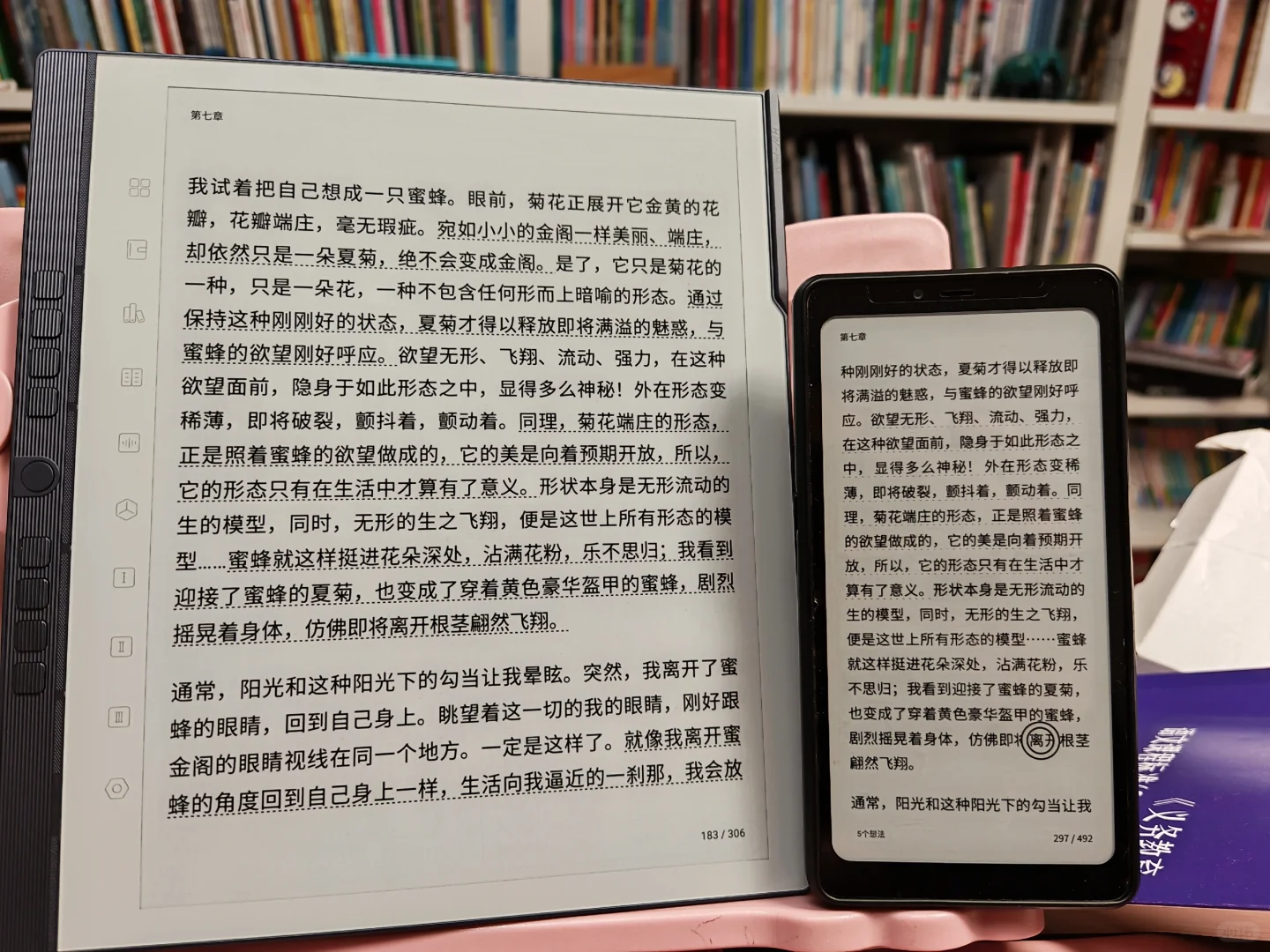 看大部头还是要10寸的电子书