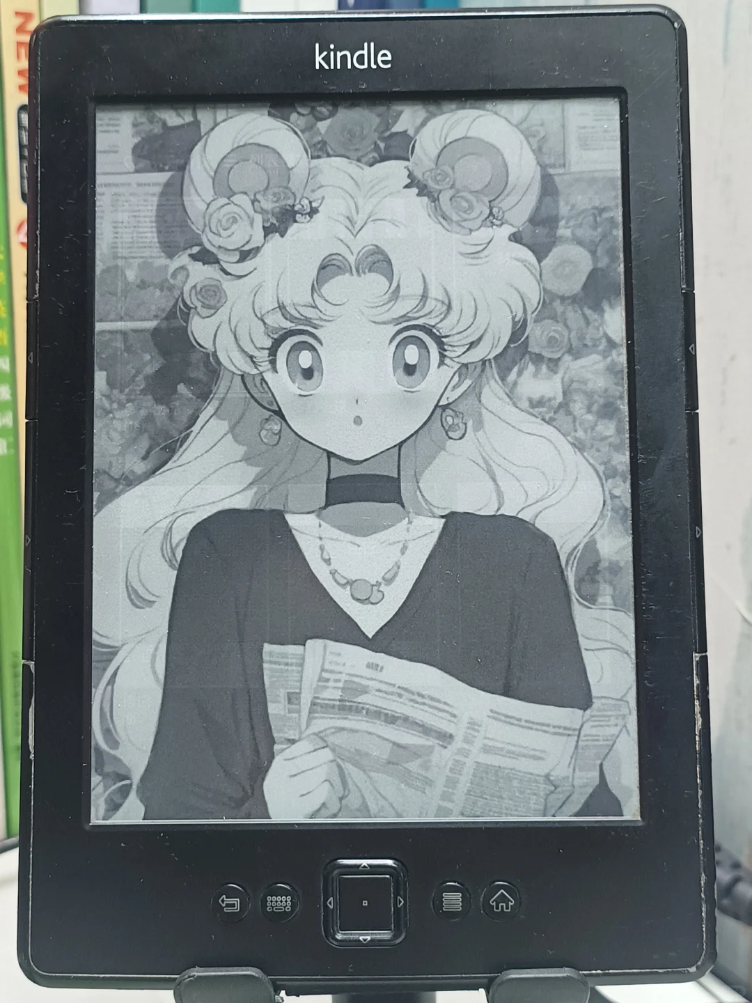 给我的kindle做了几个壁纸