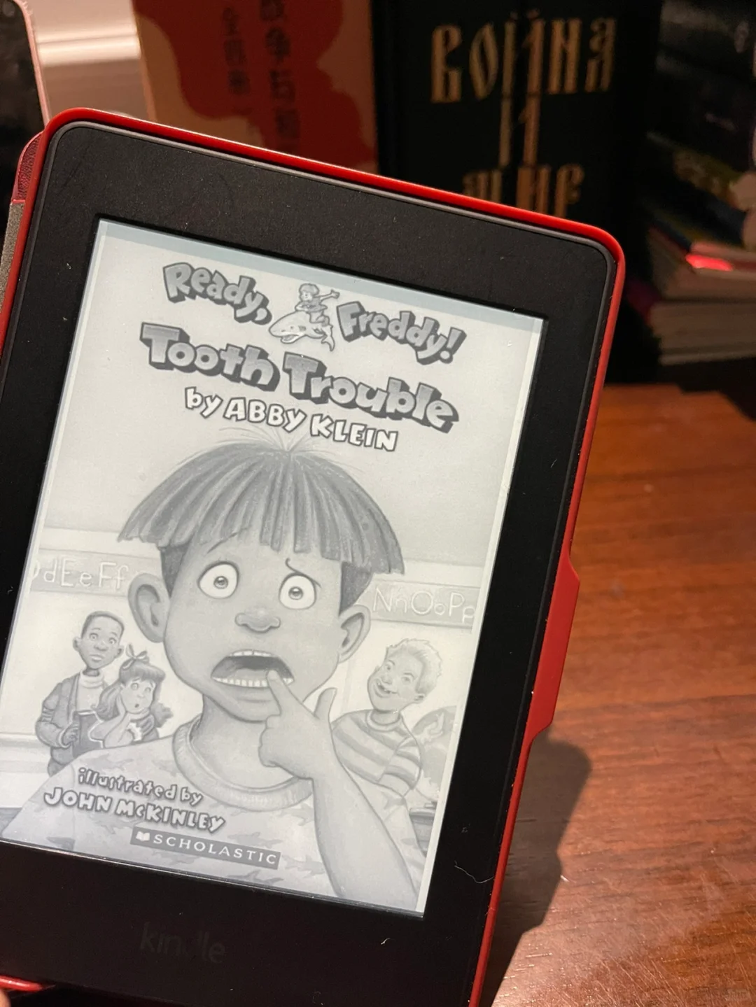 暑假英语原版阅读 开启KINDLE电子版模式