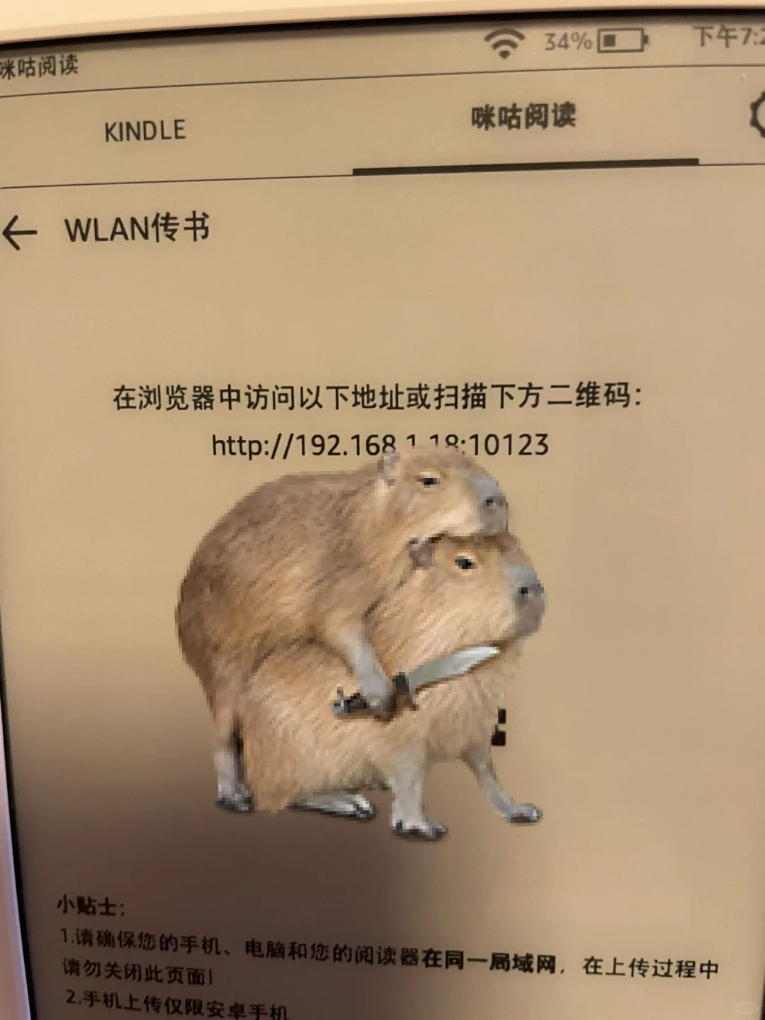 咪咕版kindle传书超简单教程！