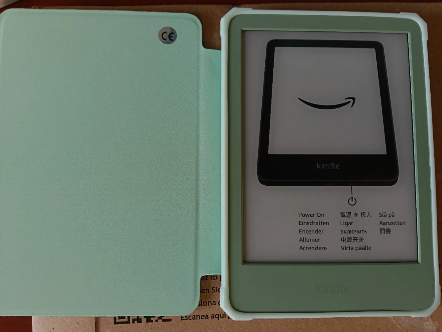 我的kindle 2024 抹茶绿