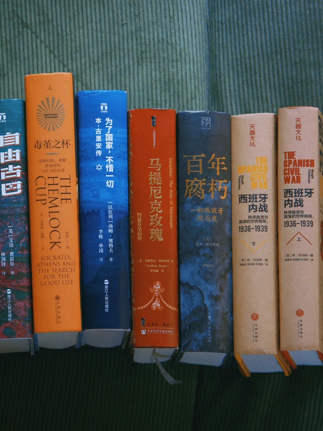 15本大部头，全部500页+（全部历史社科类）
