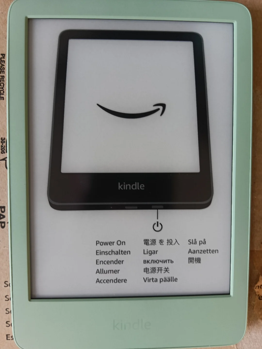 我的kindle 2024 抹茶绿