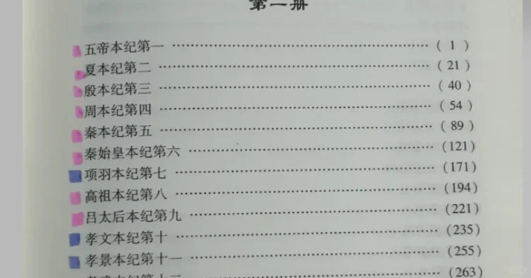 史记（全十册） 电子版，epub，文件直