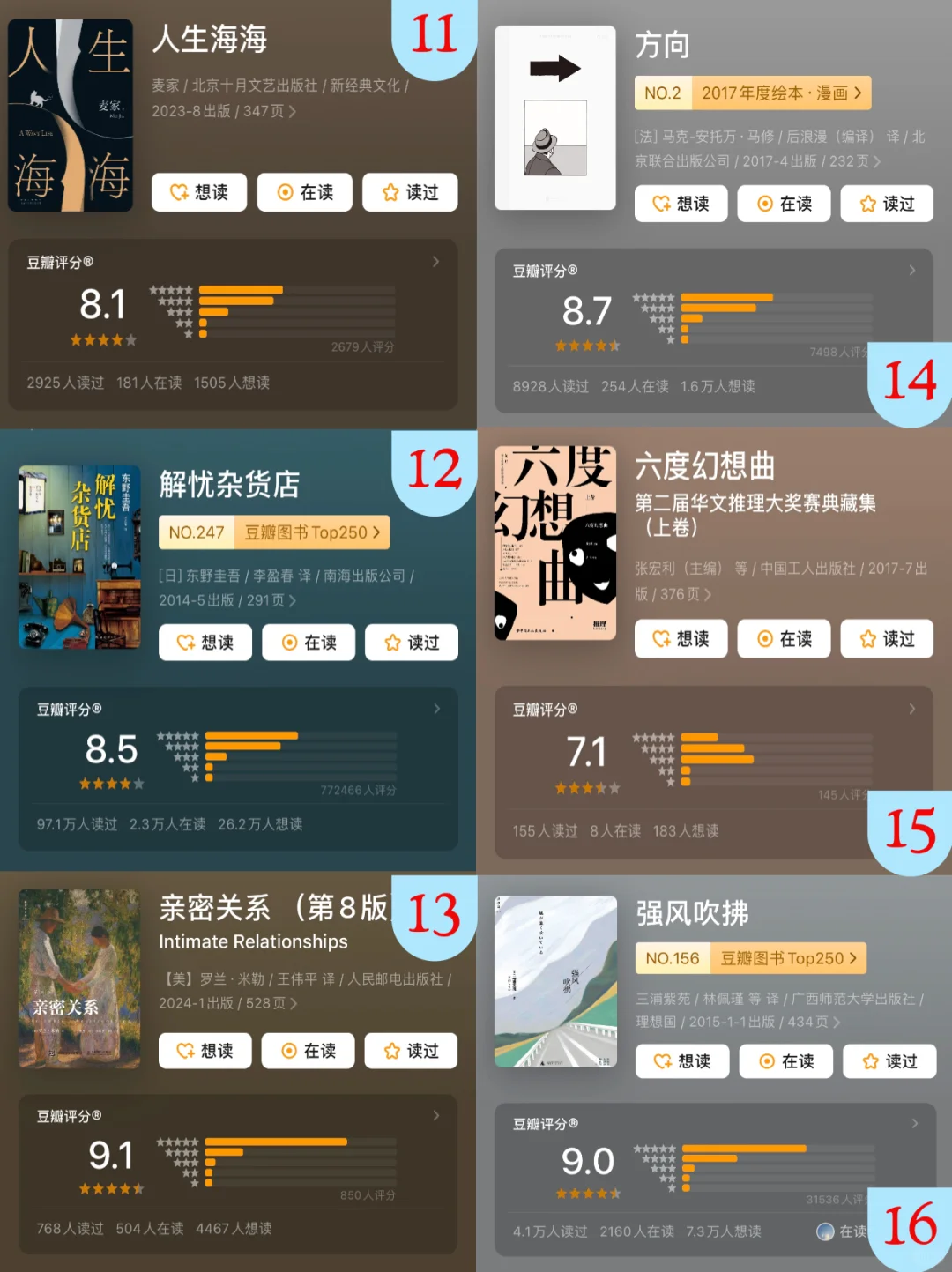 📚 毛不易40本书单，你读过几本？