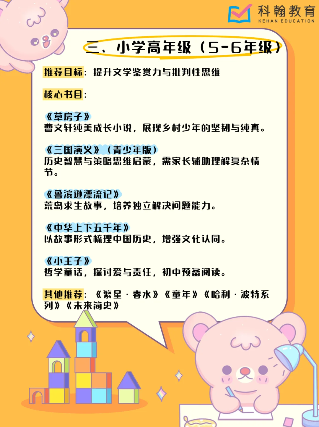 📚世界读书日｜中小学必读的20本经典文学