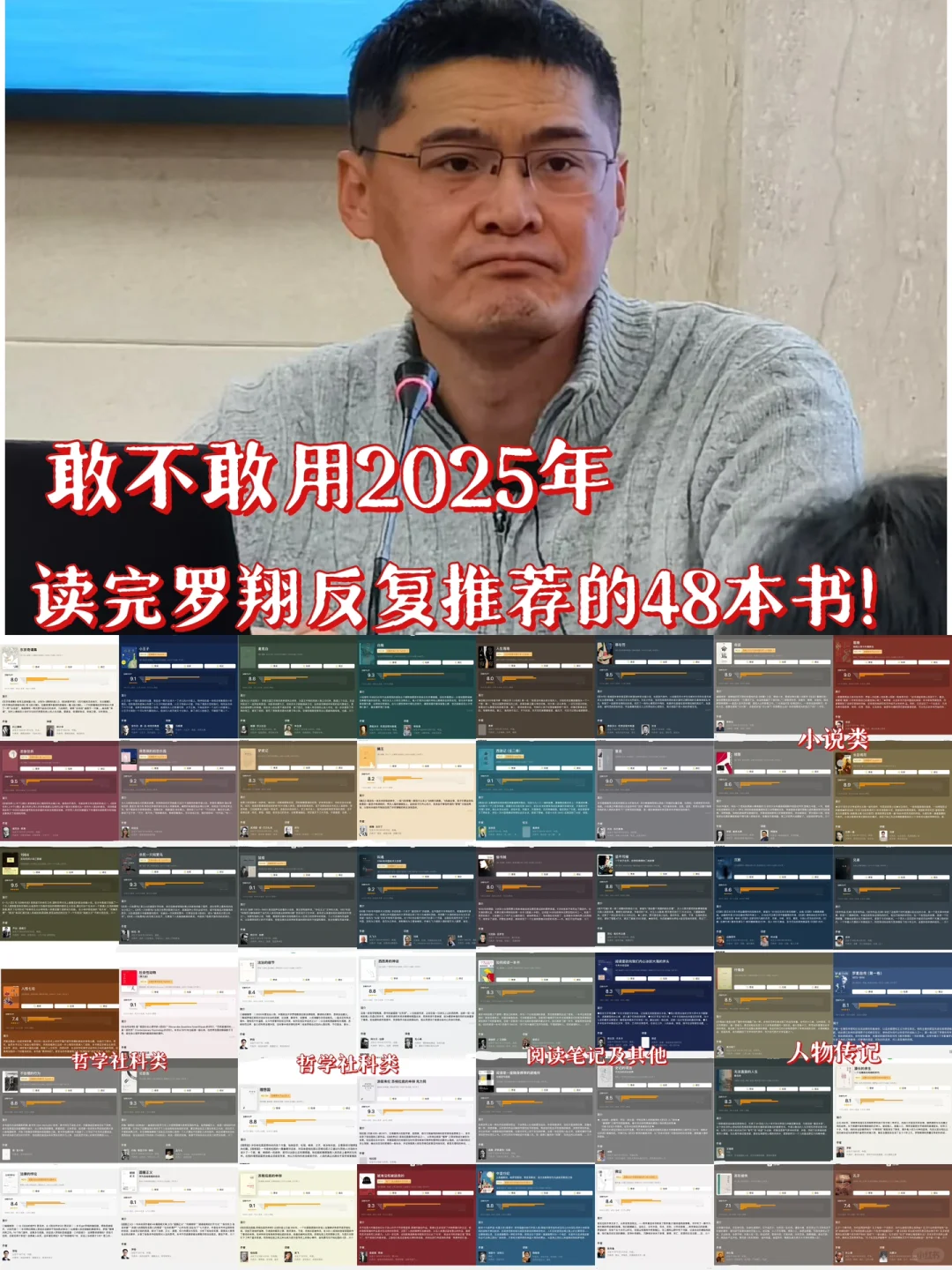 2025读完罗翔推荐的48本书，猛涨知识格局！