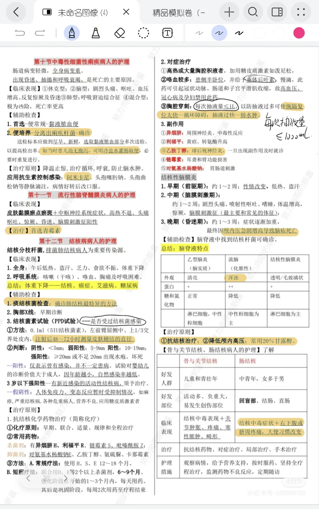 护资笔记和所有第七版电子书
