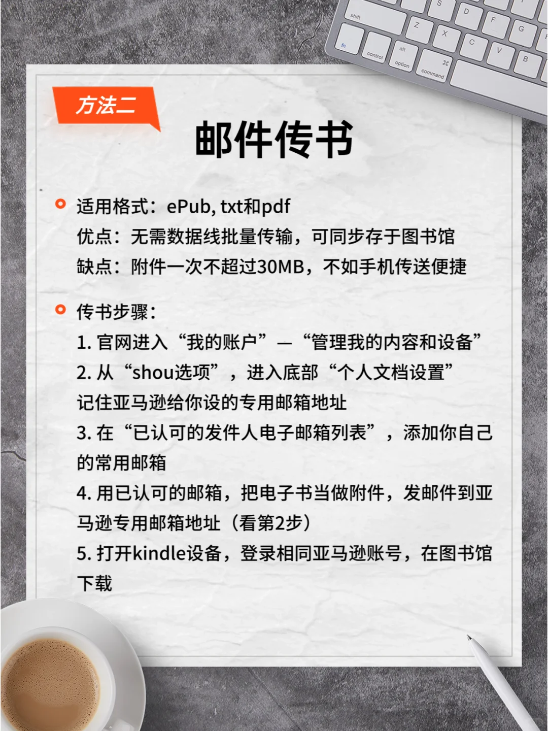 如何将书快速导入Kindle❓一篇全解答📚