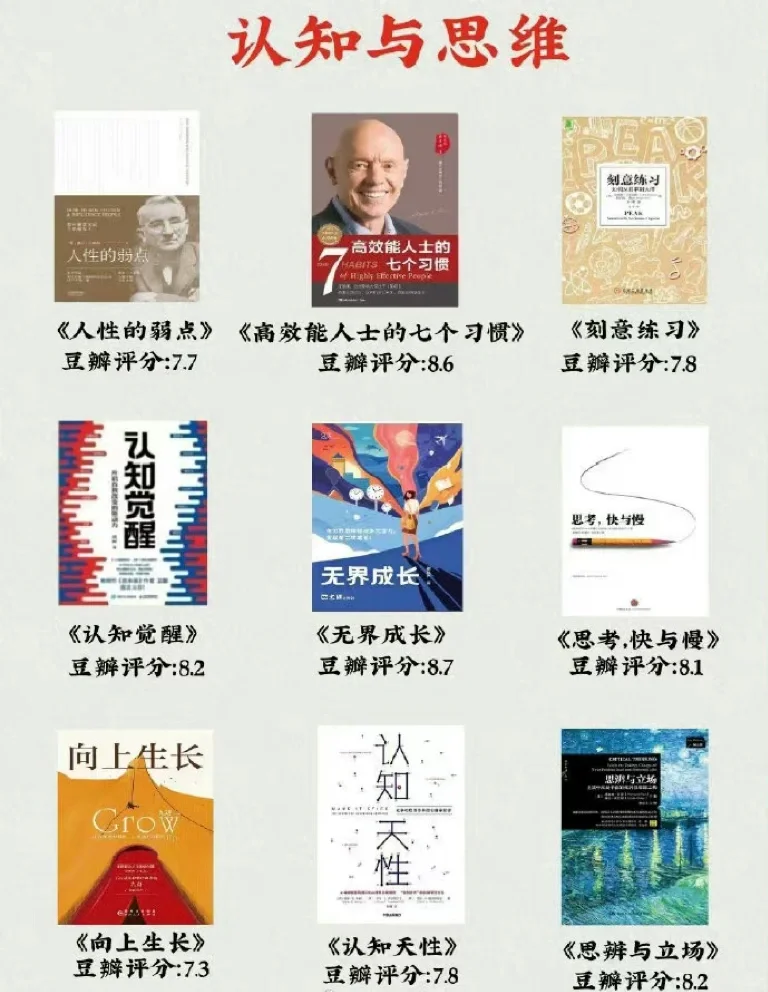 72本自我提升书单📖