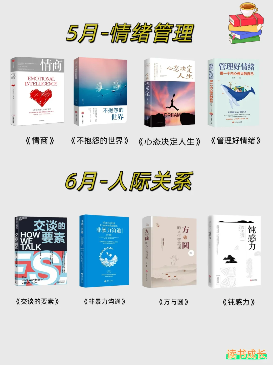 ☕️敢不敢在2025年读完这48本书，重启人生
