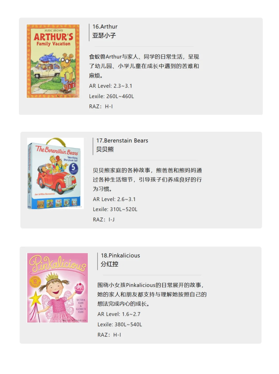 我的top书单：桥梁书清单！📚
