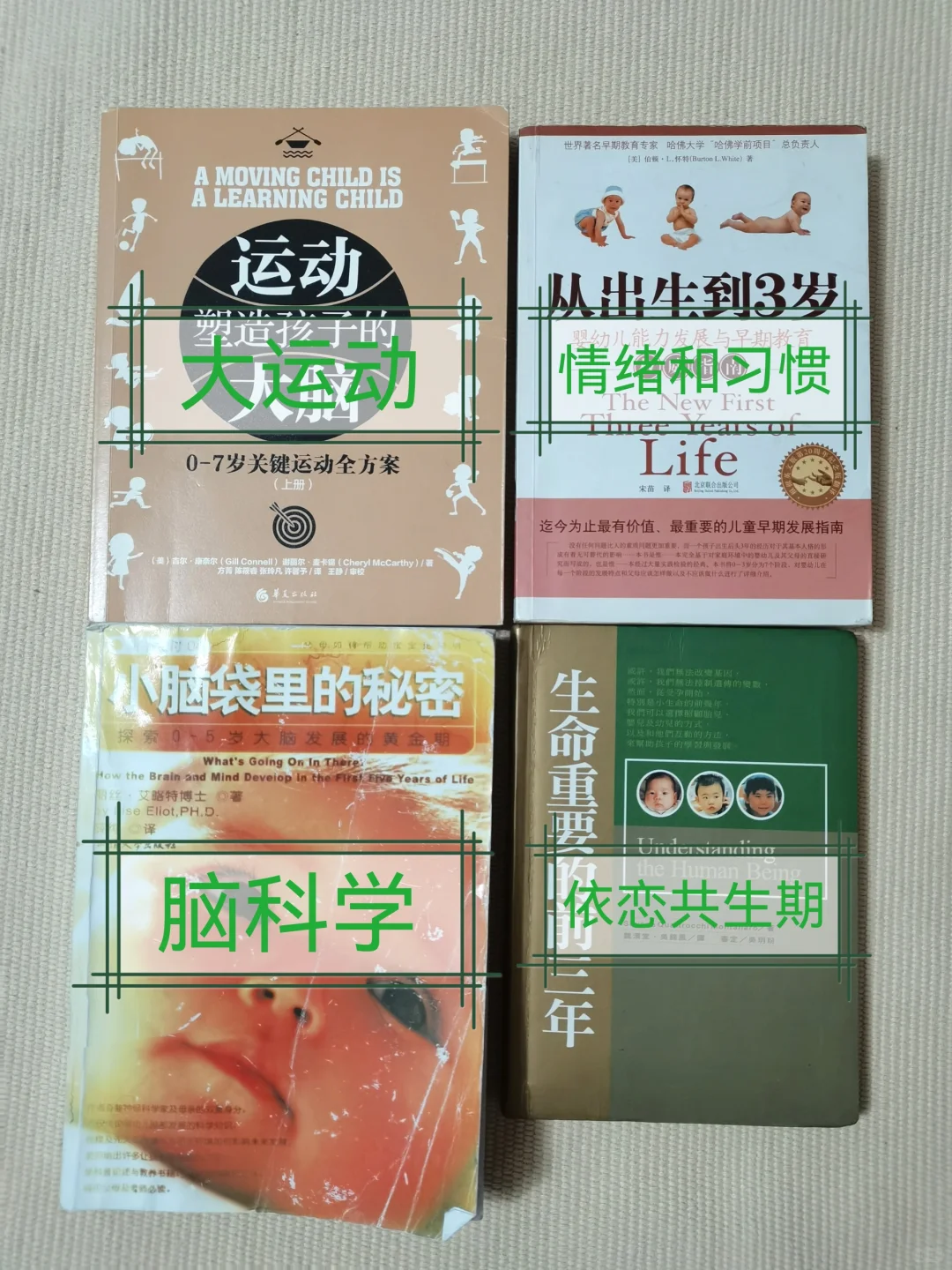 蒙氏老师必备的书单+手册+教案