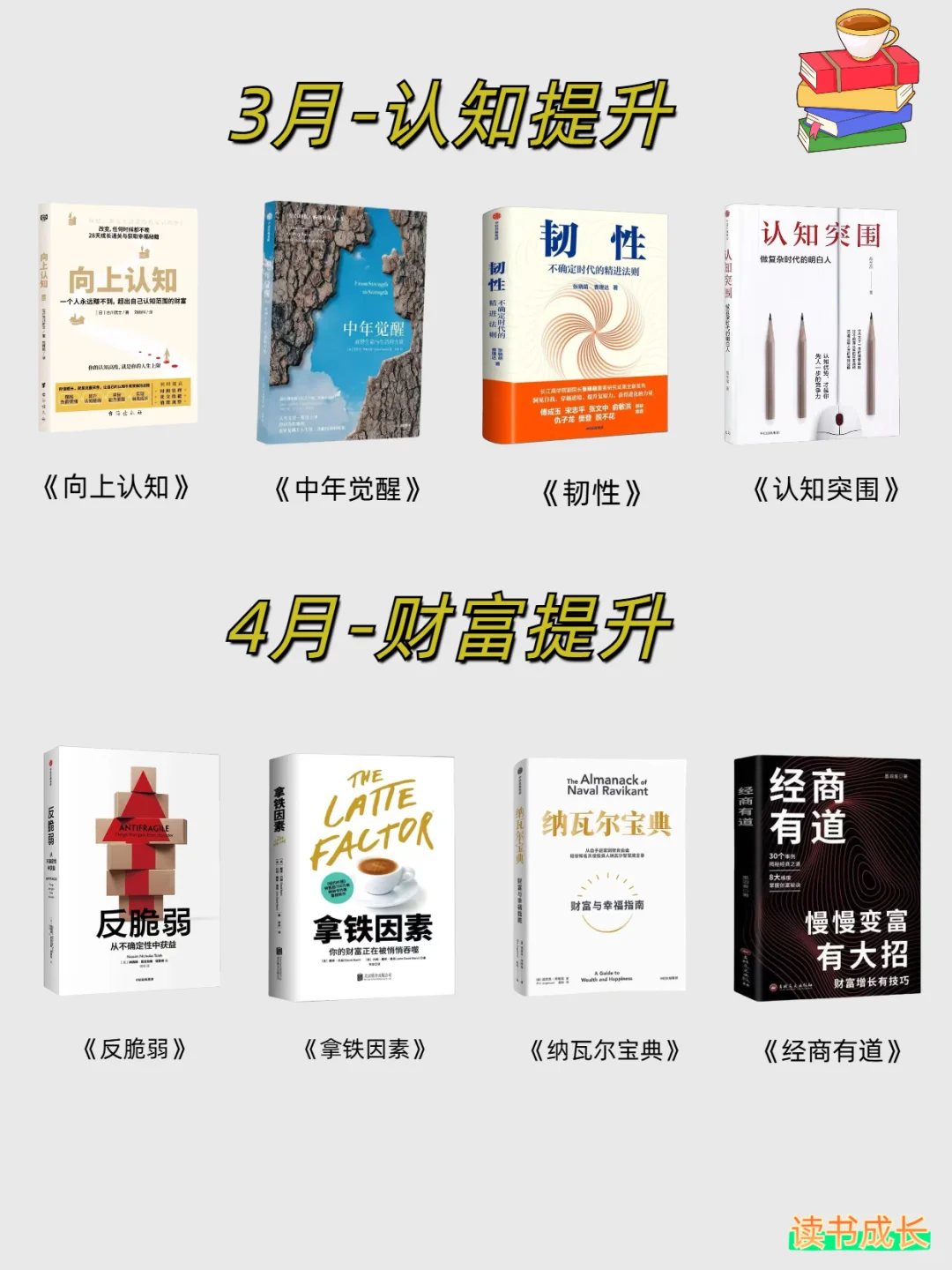 ☕️敢不敢在2025年读完这48本书，重启人生