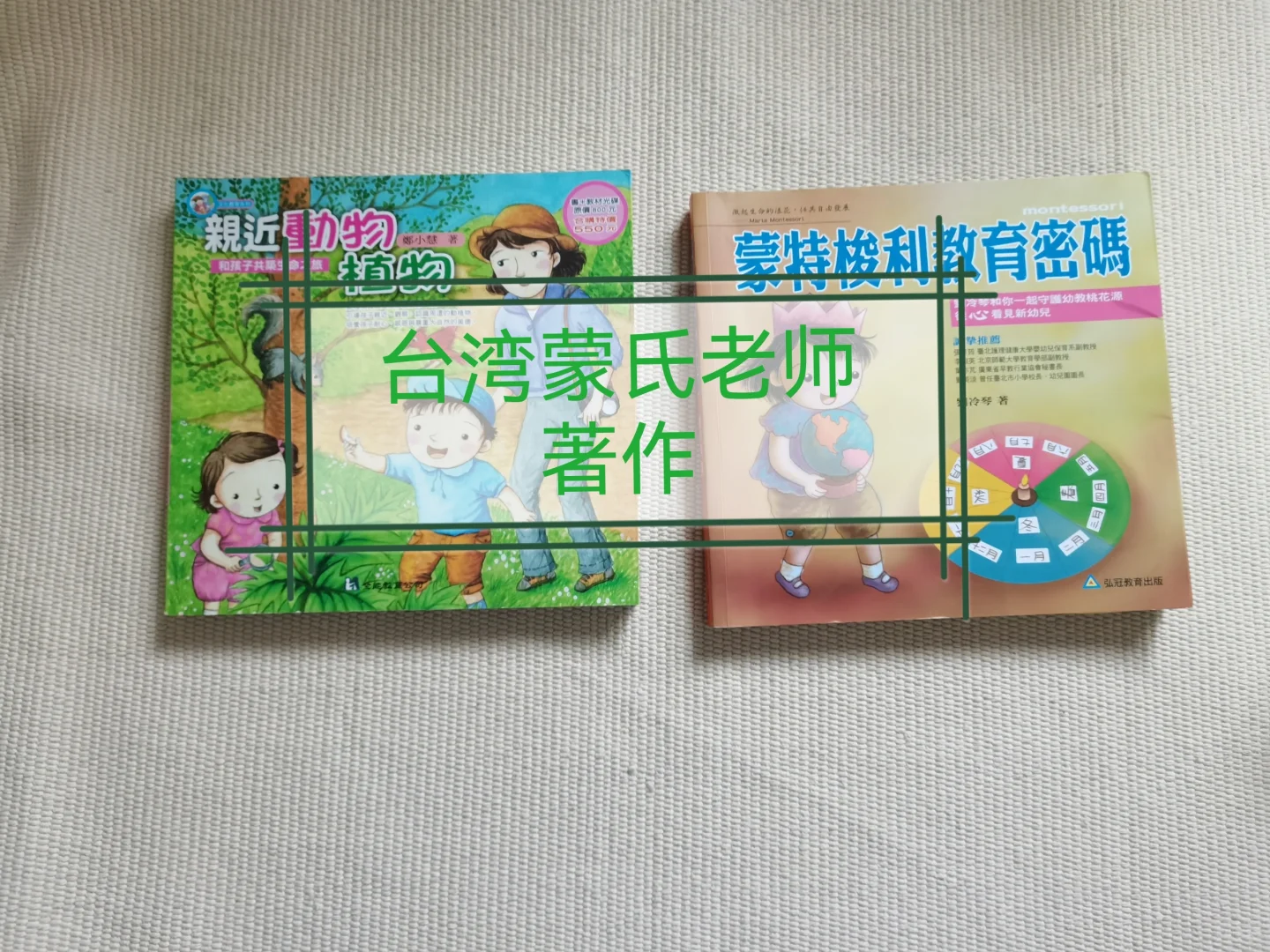蒙氏老师必备的书单+手册+教案