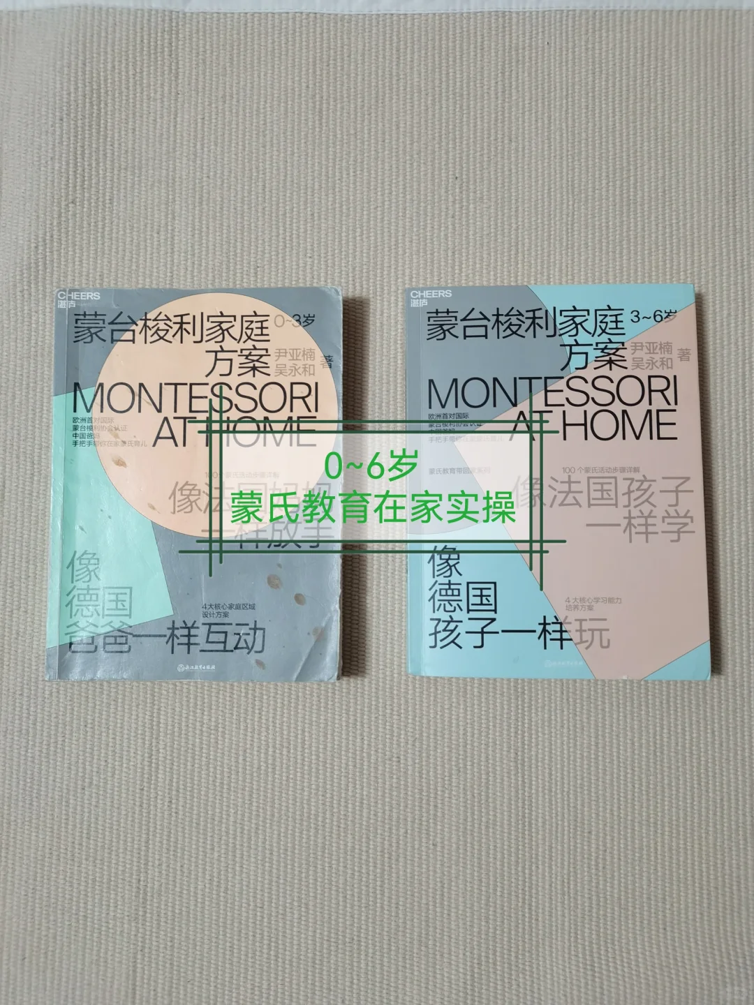 蒙氏老师必备的书单+手册+教案