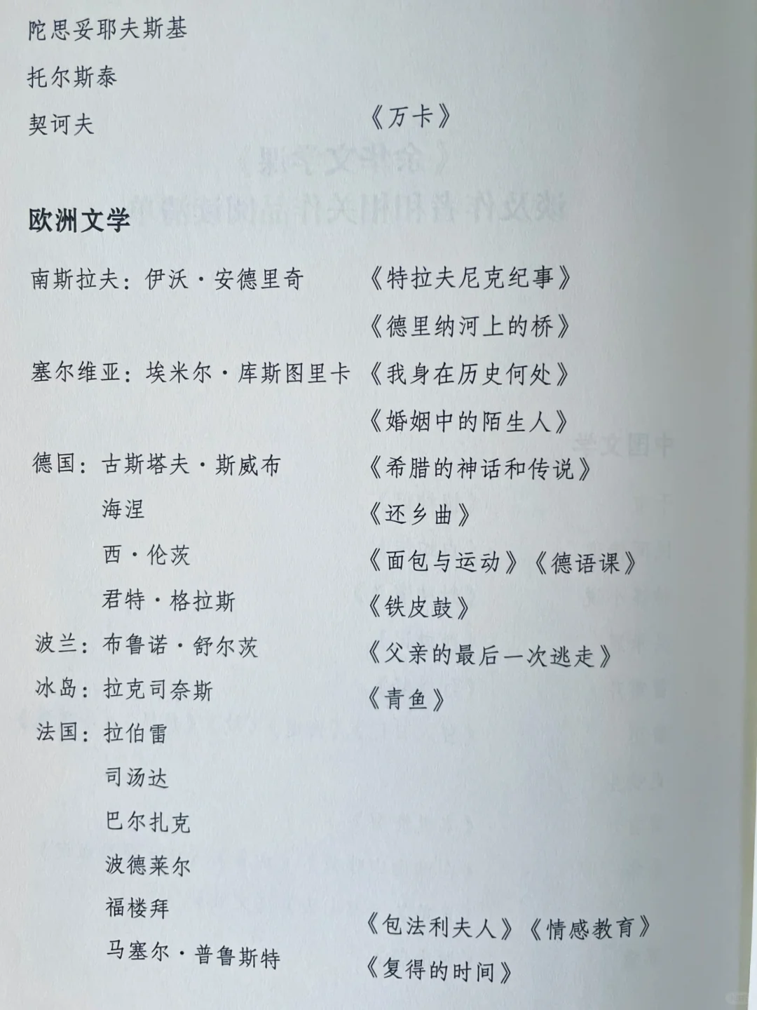 书荒？第三弹！余华阅读书单📚
