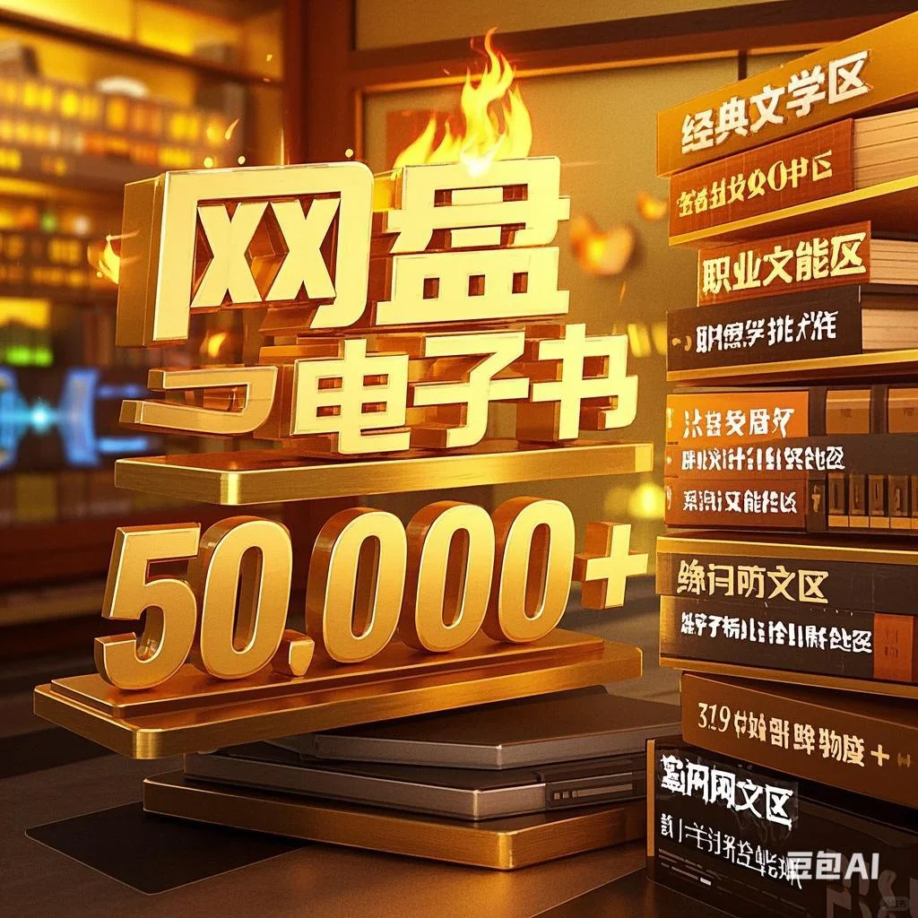 🔥《私藏5W册电子书库！30秒到任何领域专