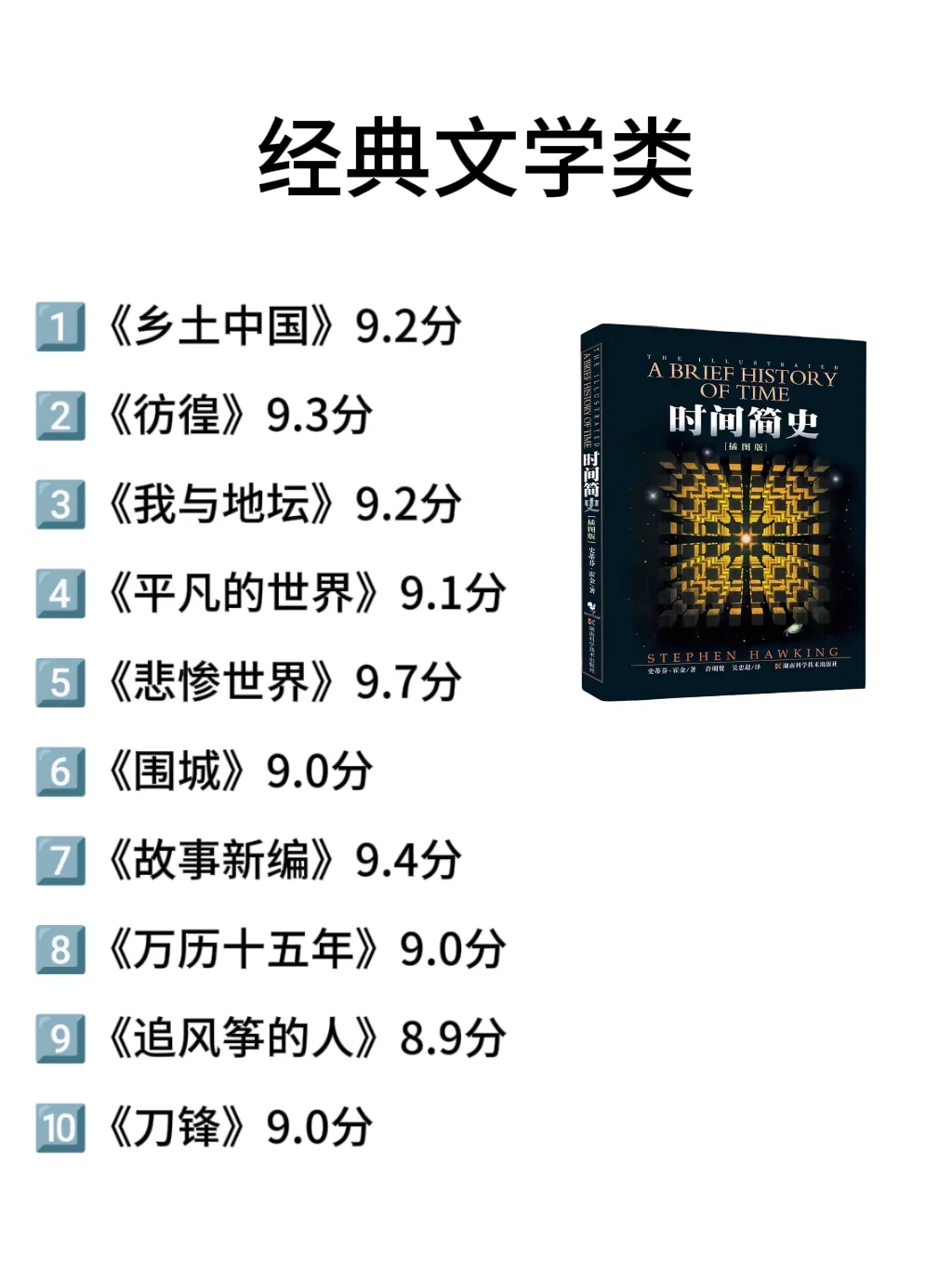 豆瓣高分书单推荐｜不读必后悔系列