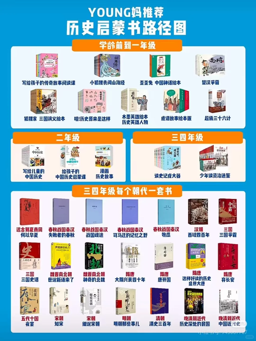 吐血整理young妈中文书单