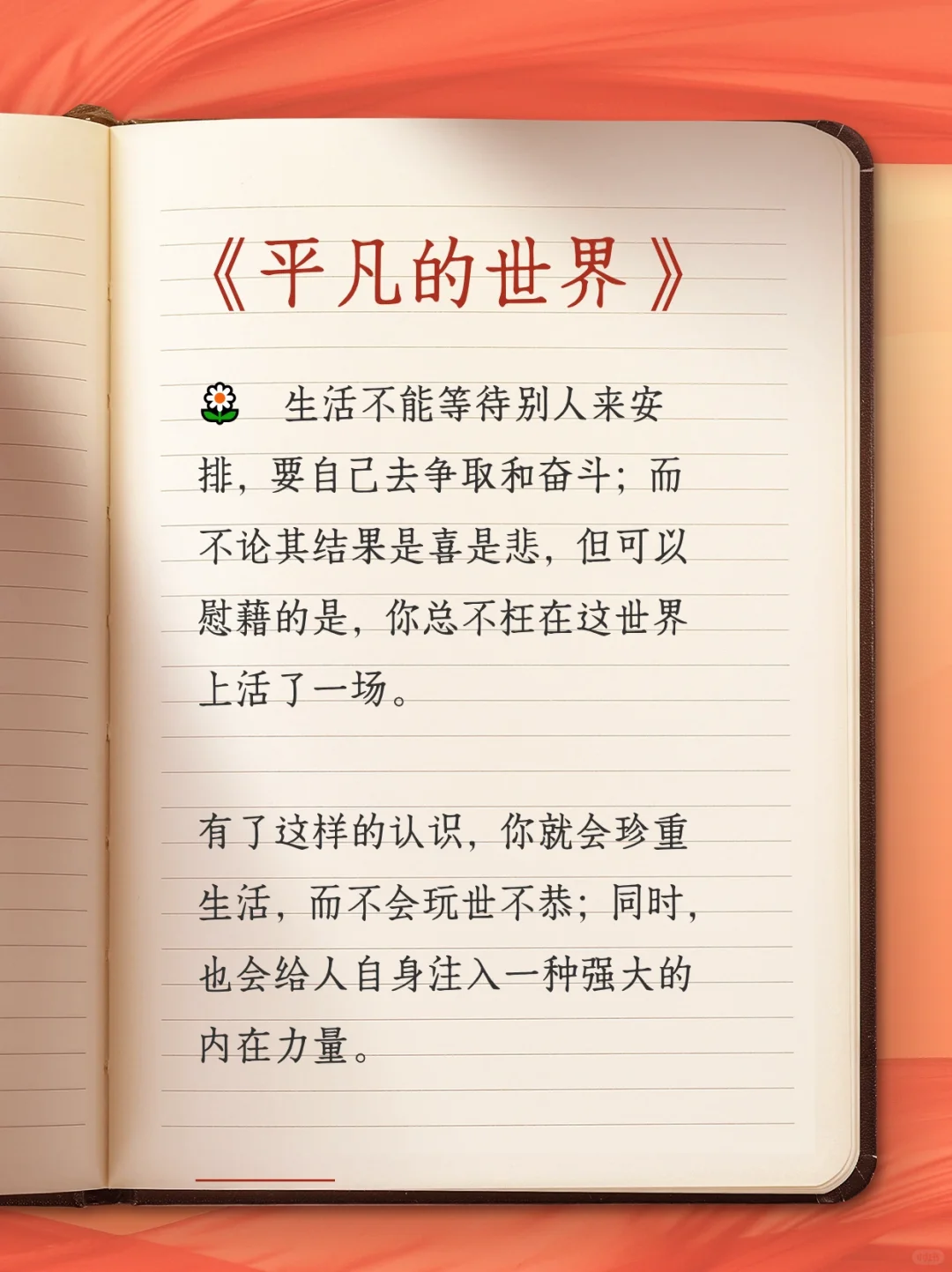 《平凡的世界》：一位普通人奋斗史的杰作