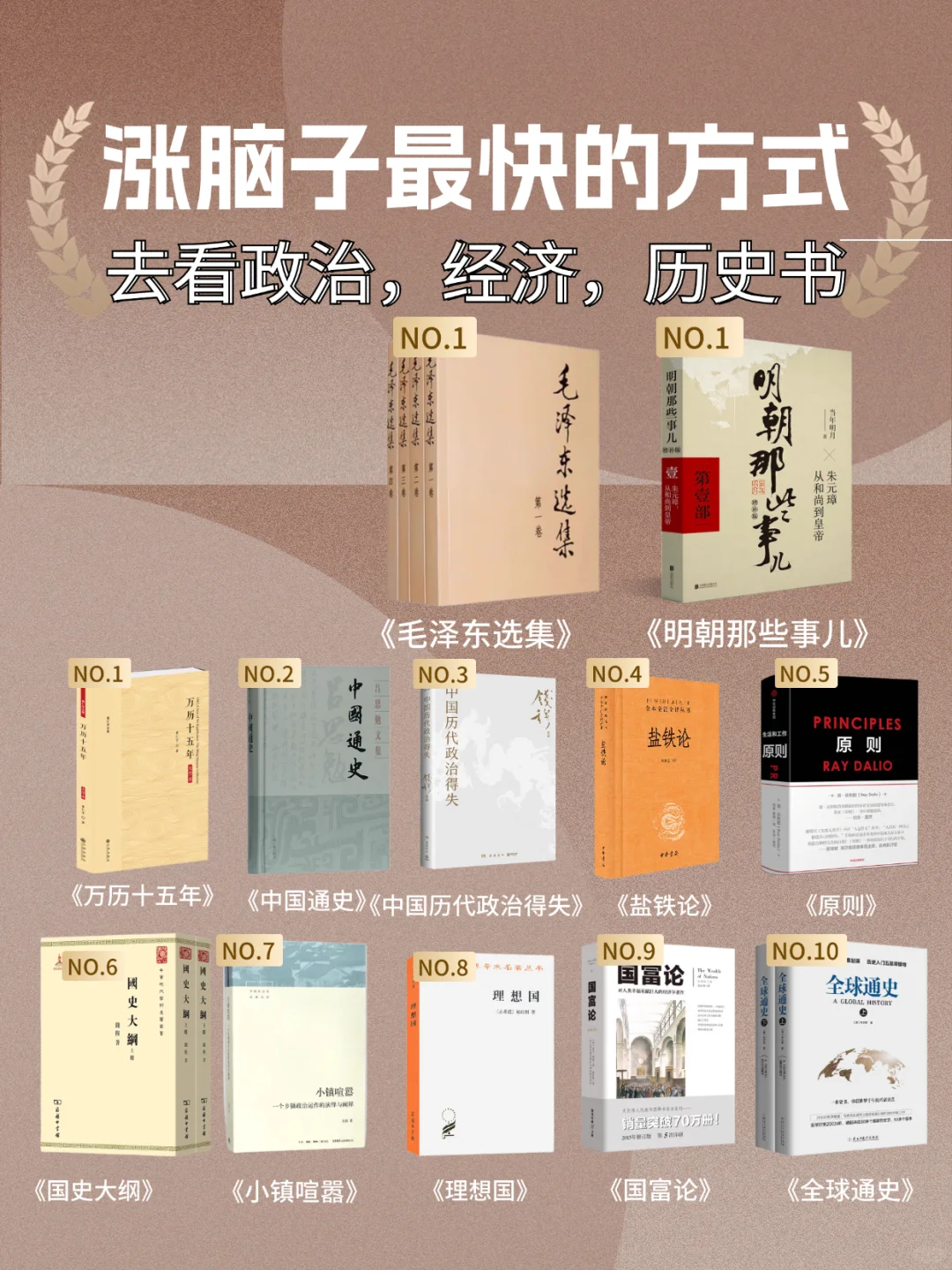 想让脑子变快一定要去看这几类书❗️❗️