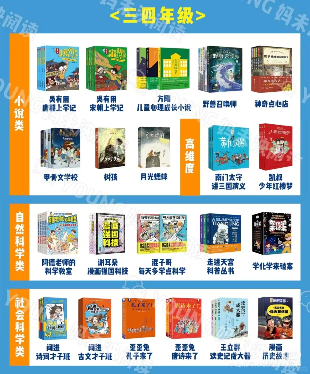 吐血整理young妈中文书单