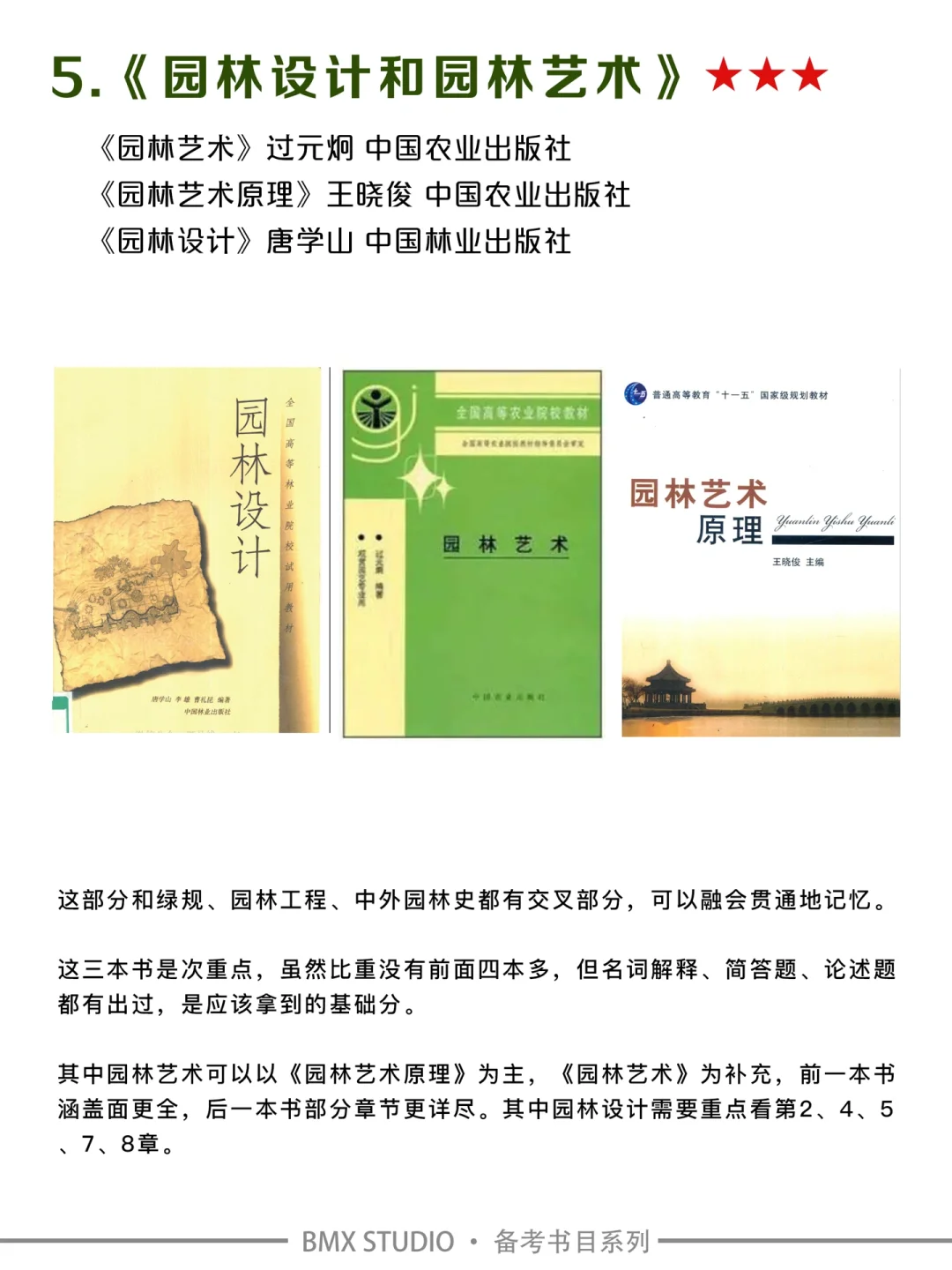 华科景观考研书单（含PDF电子书&考纲分析）