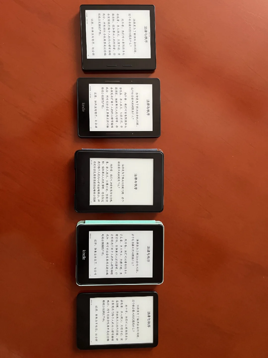 ko1,kv,kpw3,kpw4,kindle2022比较