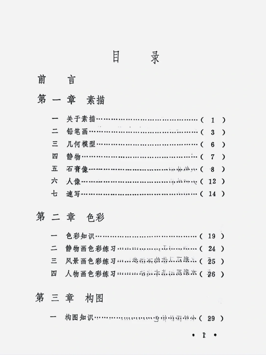 绘画基础知识 PDF版～