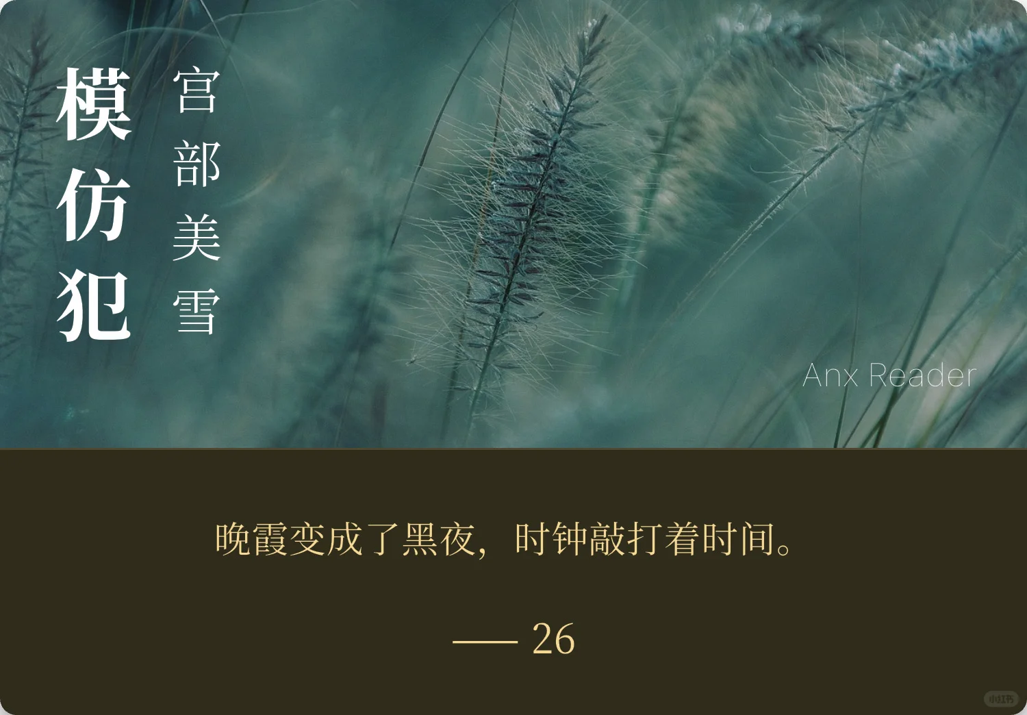 我们支持一键生成优雅的书摘卡片了🤔