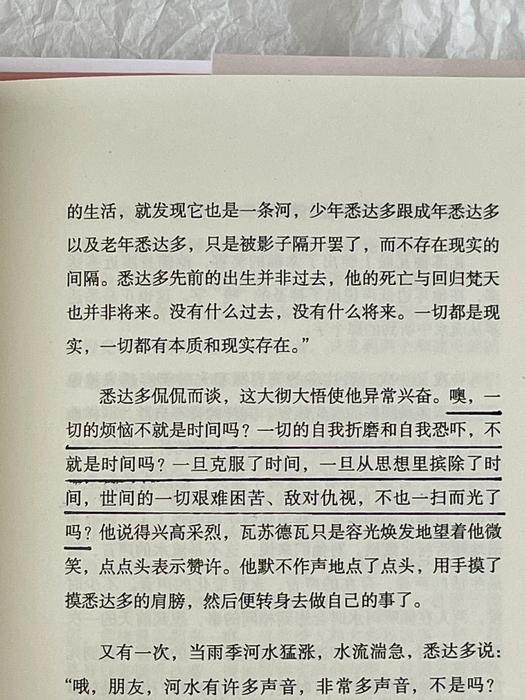 “一本将我从低谷期打捞起来的书”