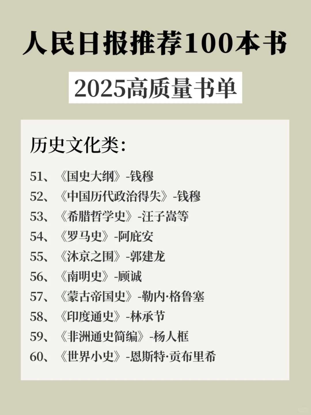 🔥人民日报推荐100本好书，你看过几本？