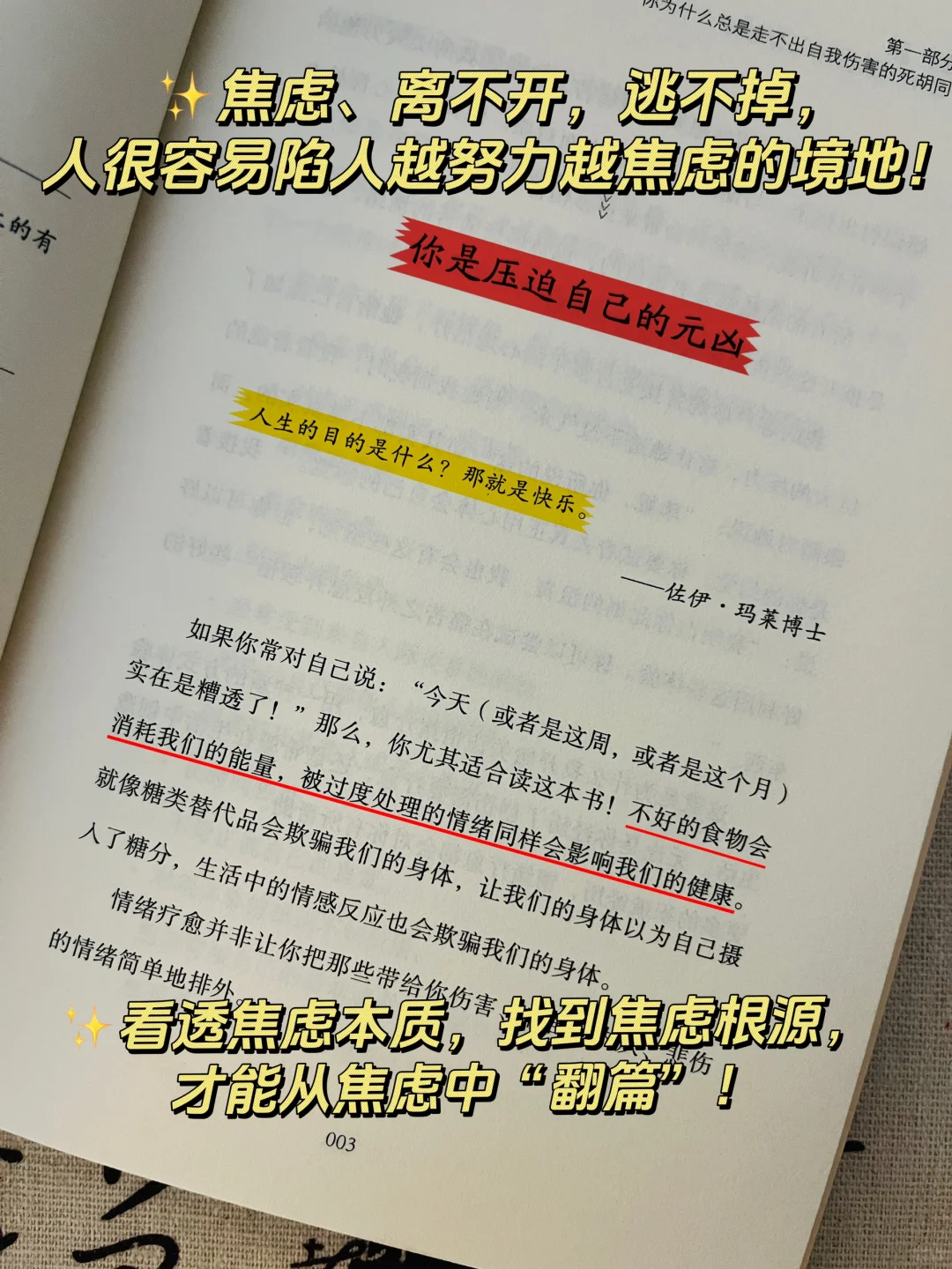 这本书狠狠地杀死了我的内耗！