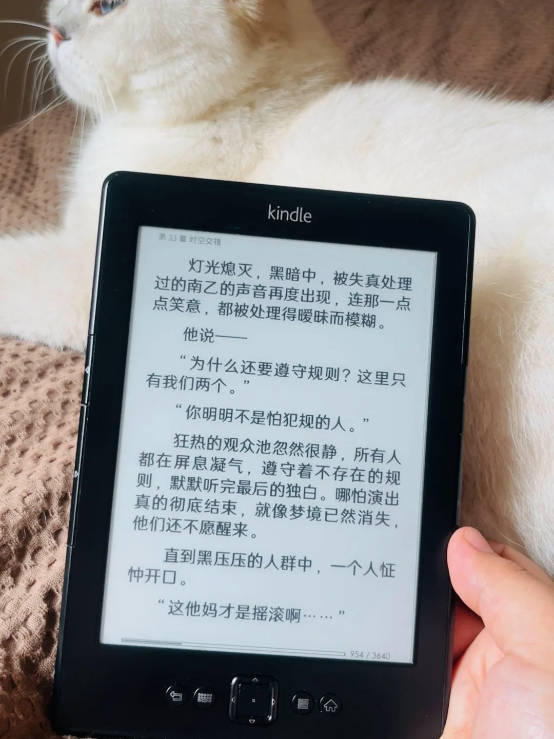 我的电子书阅读新宠Kindle……