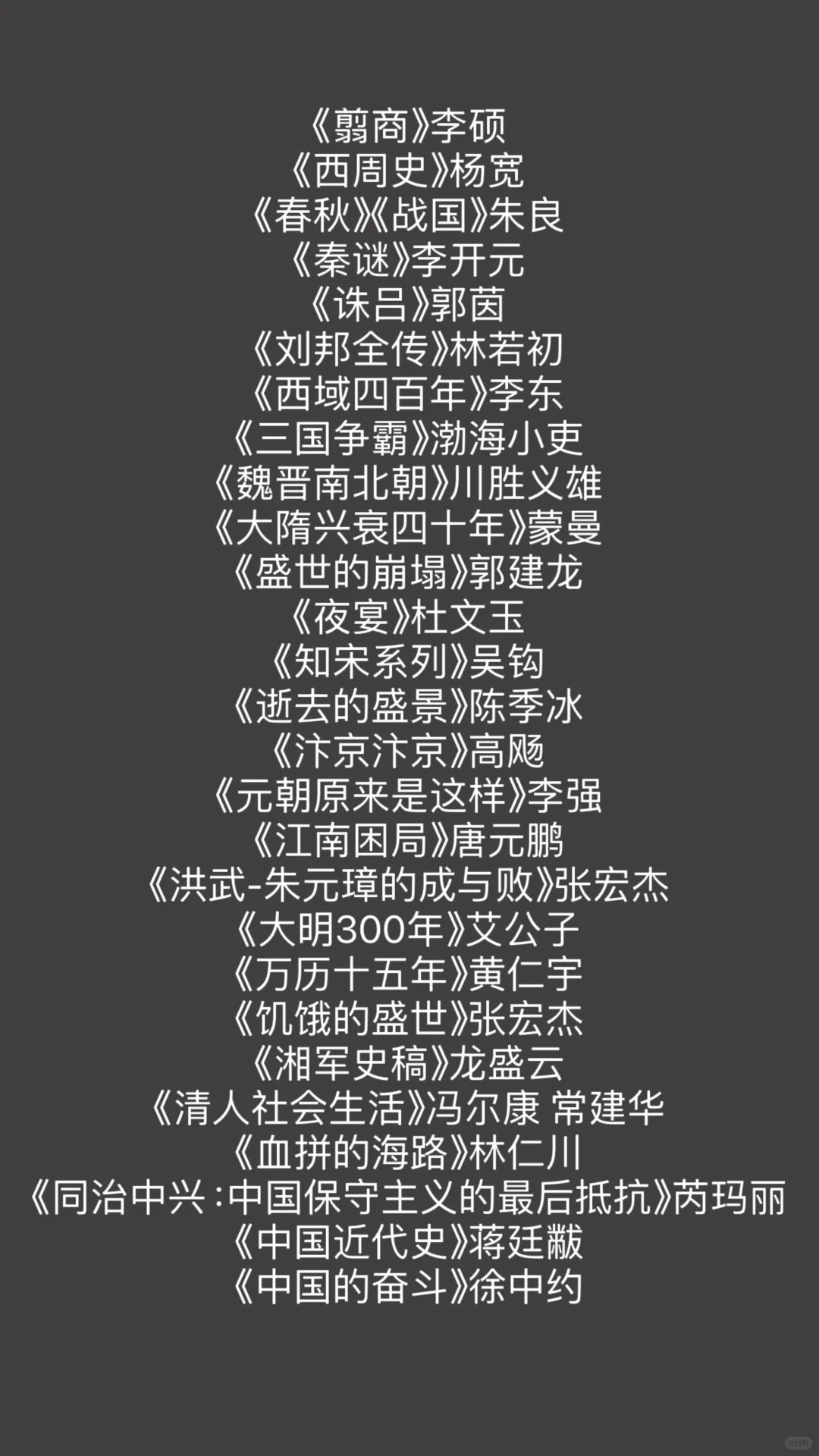 7天狂啃80万字❗️我历史书单中的神作‼️