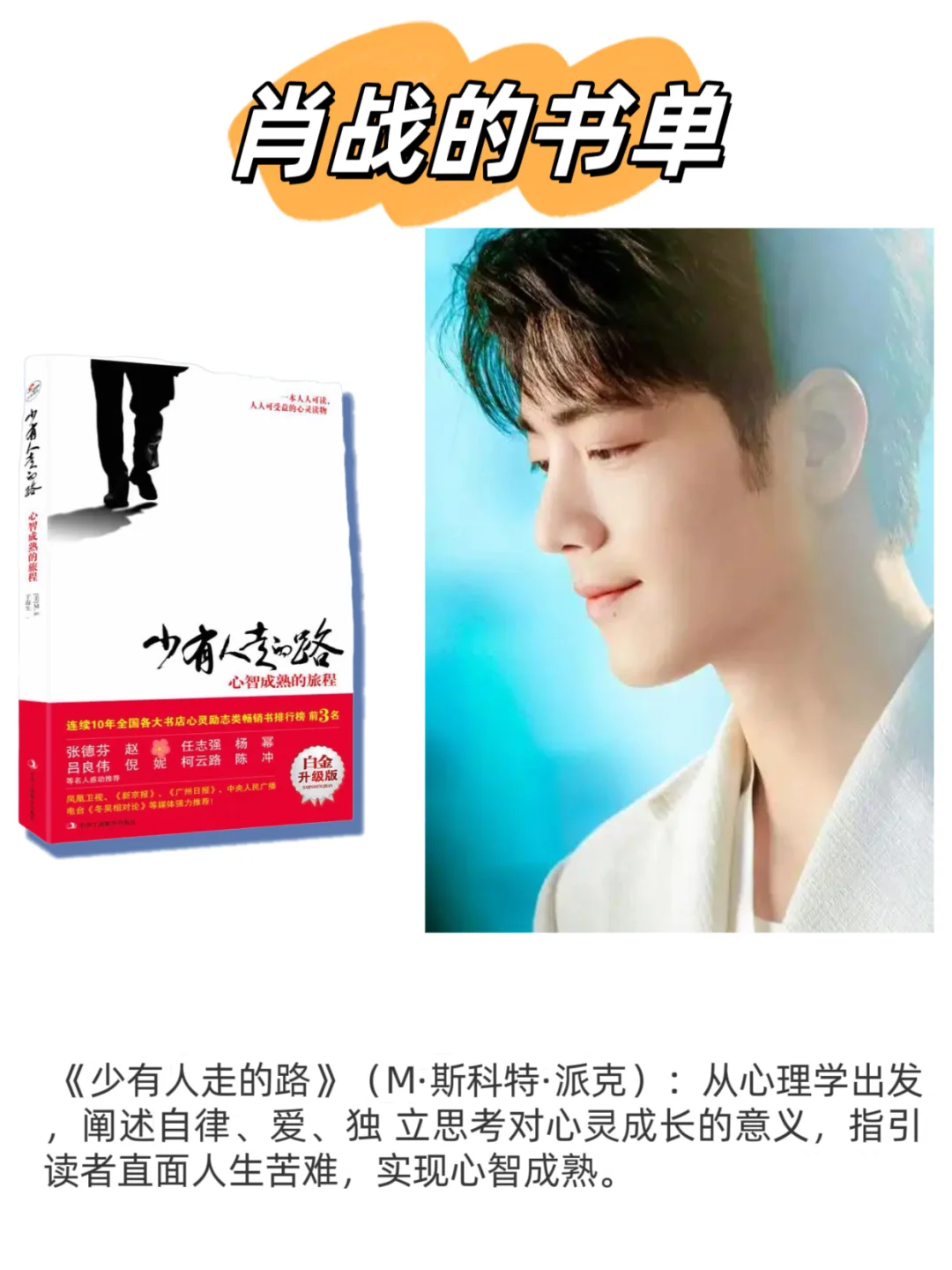 📚肖战的书单:如何在迷茫中找到避风港