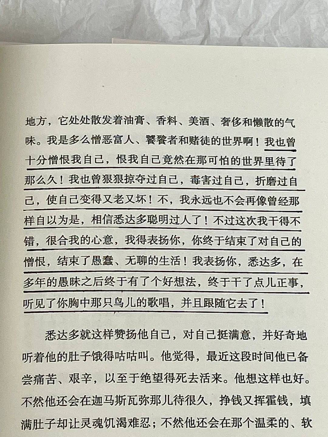 “一本将我从低谷期打捞起来的书”