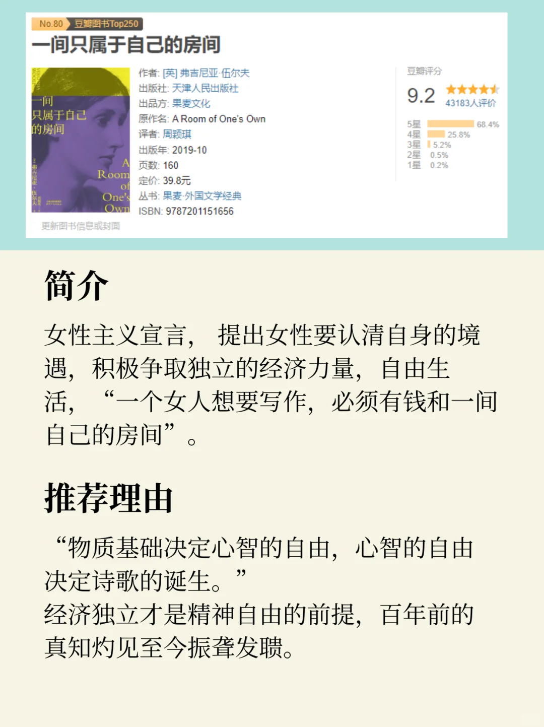 女性觉醒书单📚|10本普通女孩提升格局必读！