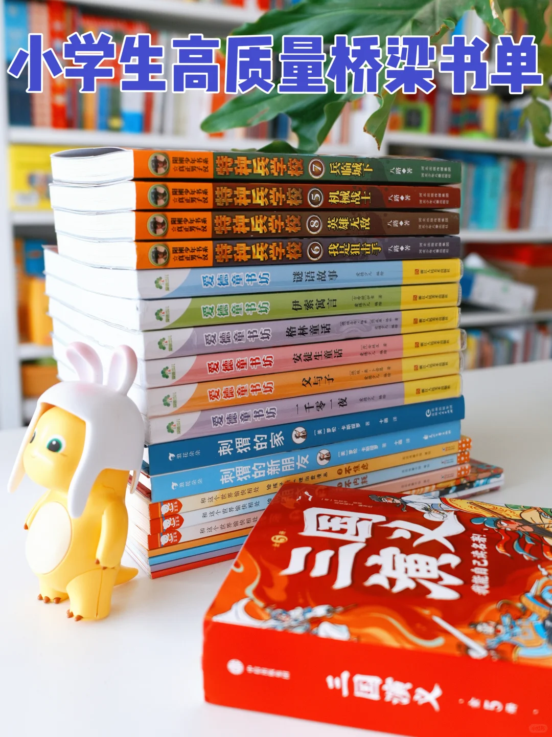 小学生高质量桥梁书单分享，码住！