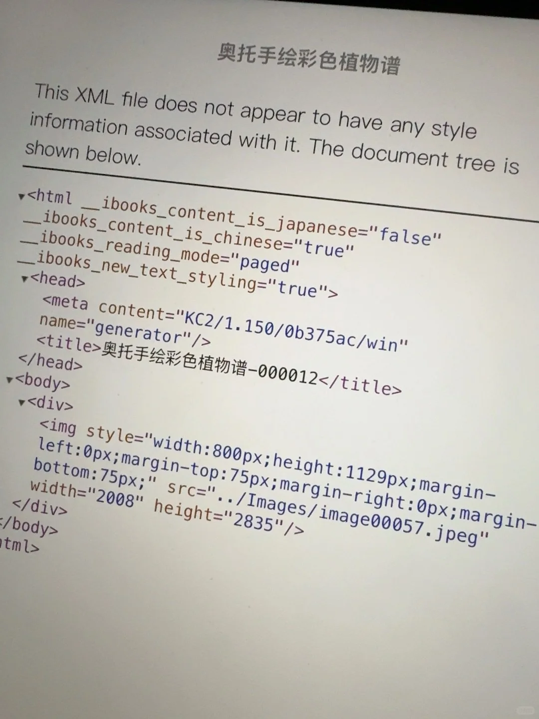 ibook打开epub是这样怎么办