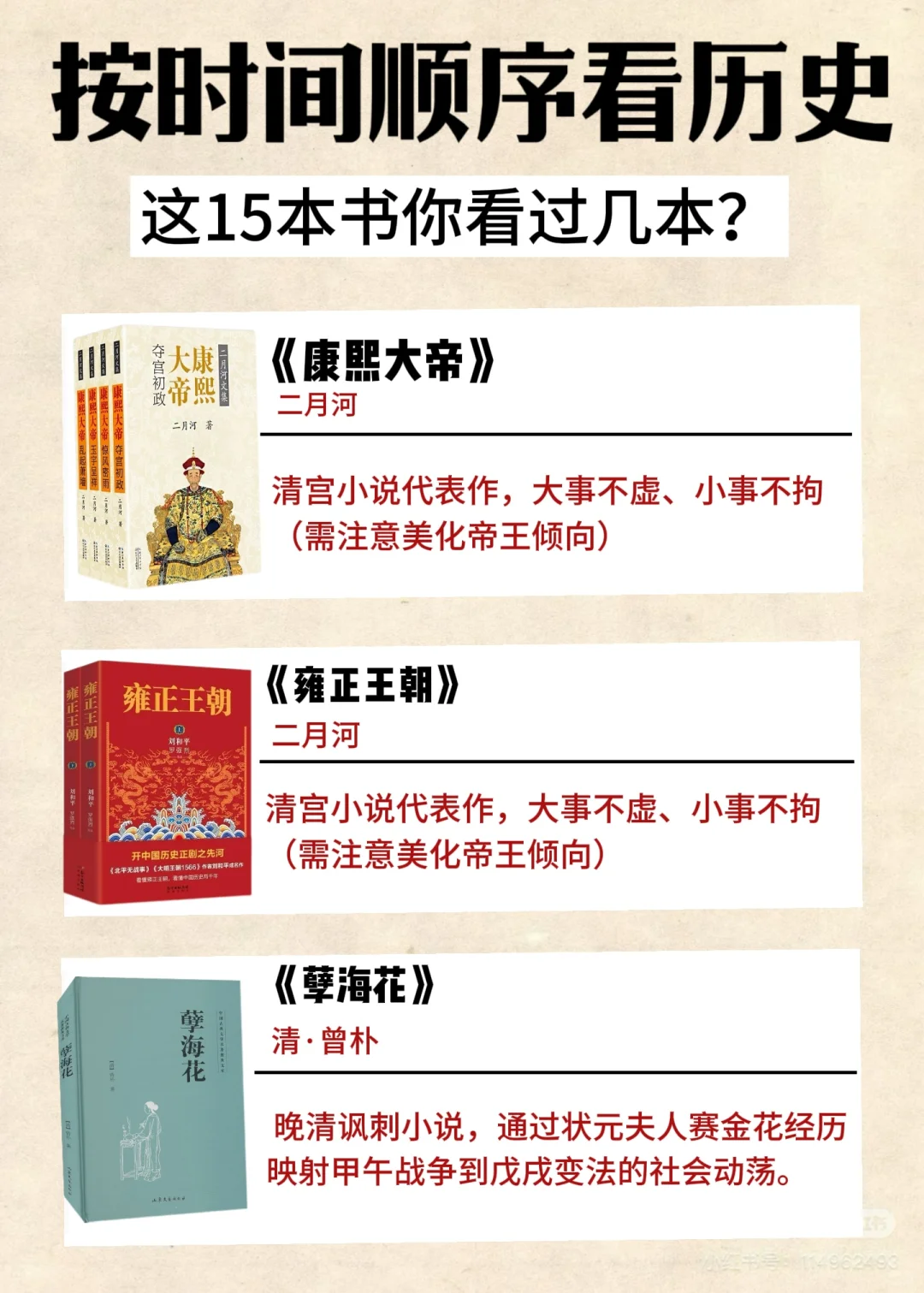 ⏳从先秦到民国！🔥必看的15本历史名著