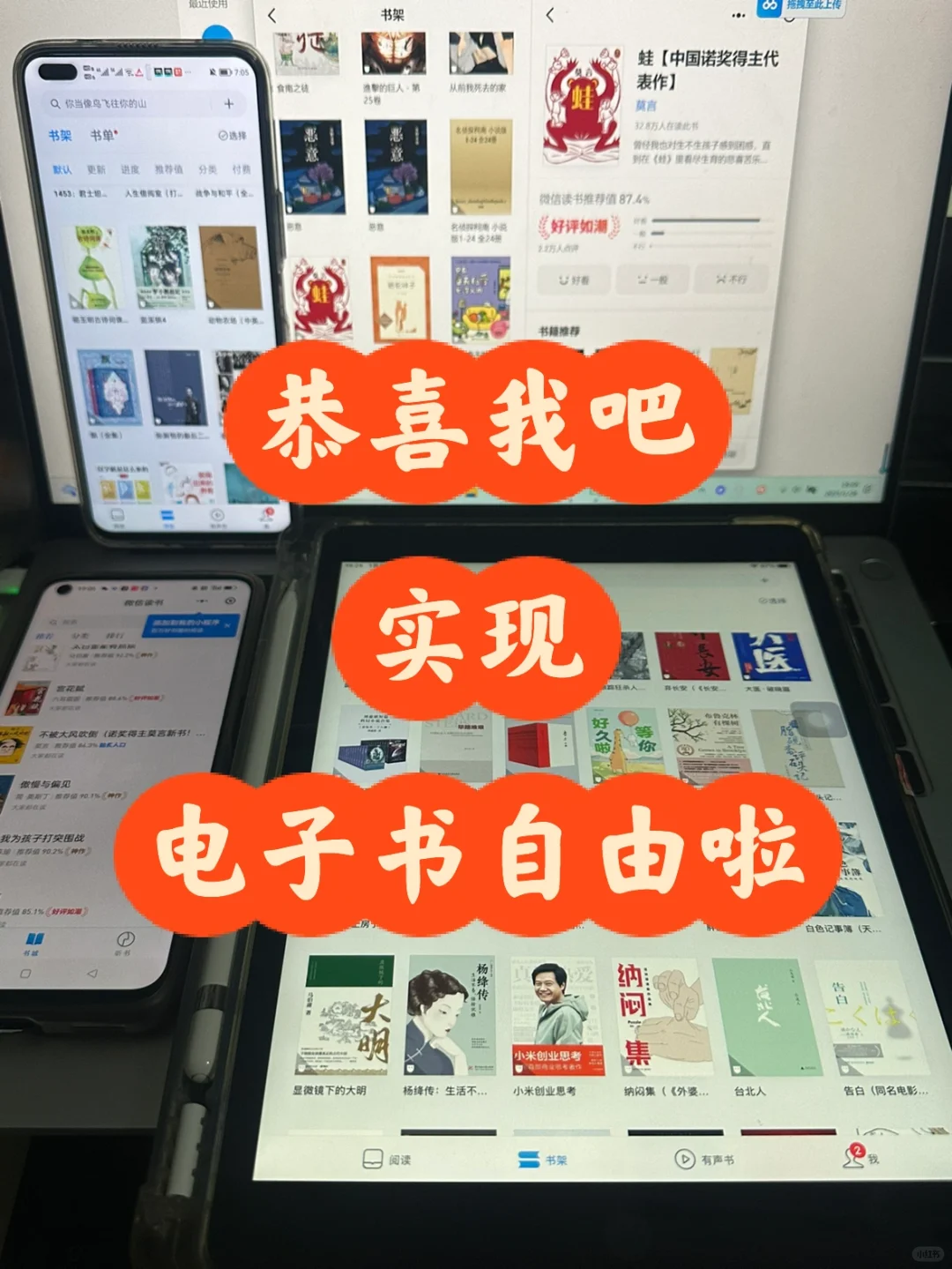 经济自由的秘密在于电子书自由