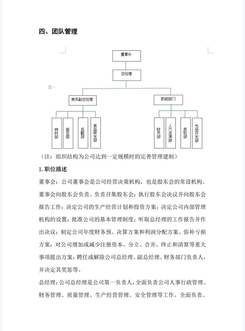 大学生创新创业计划书PDF模版
