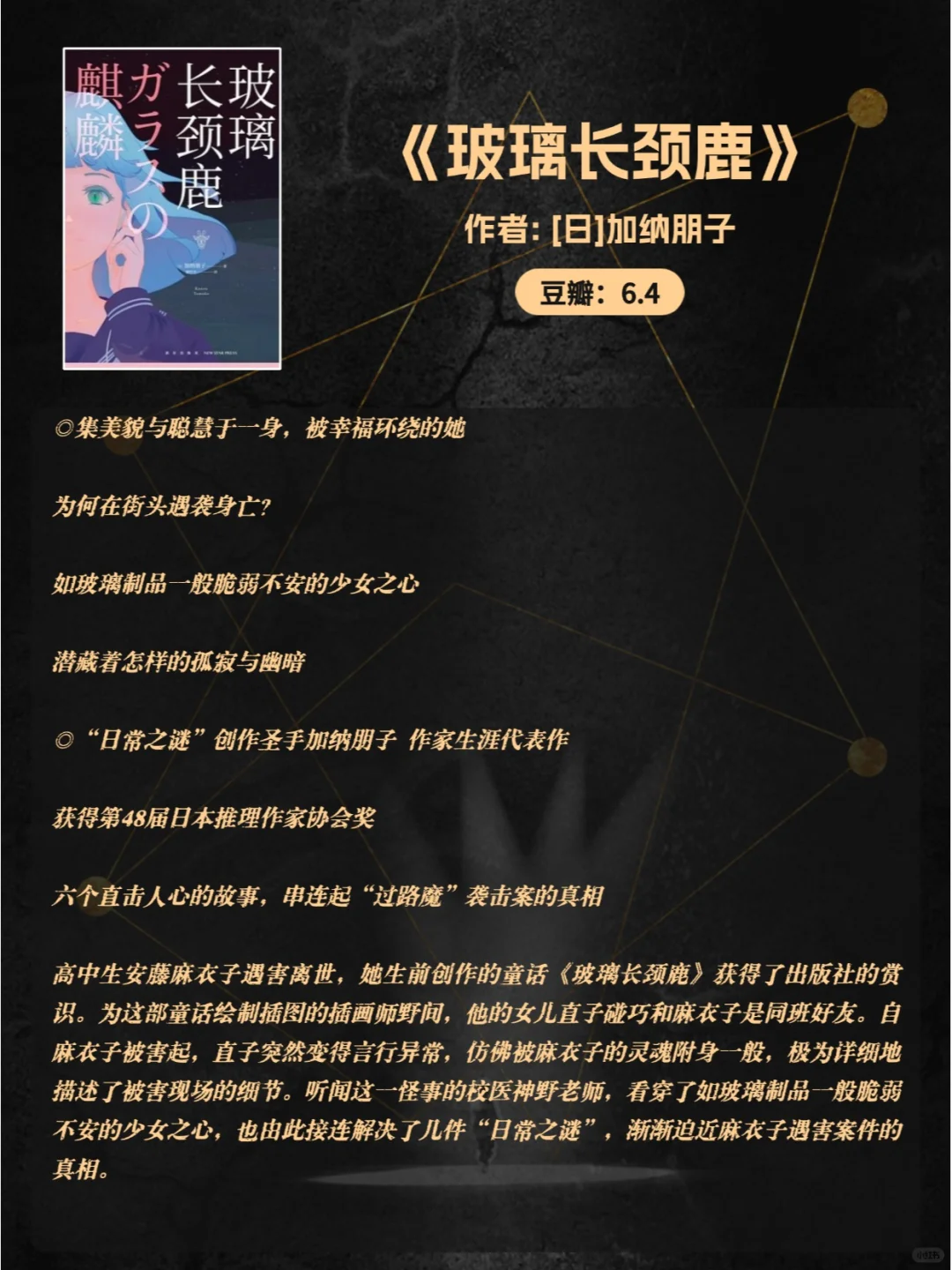 悬疑推理迷必看❗ 最新豆瓣高分书单来袭