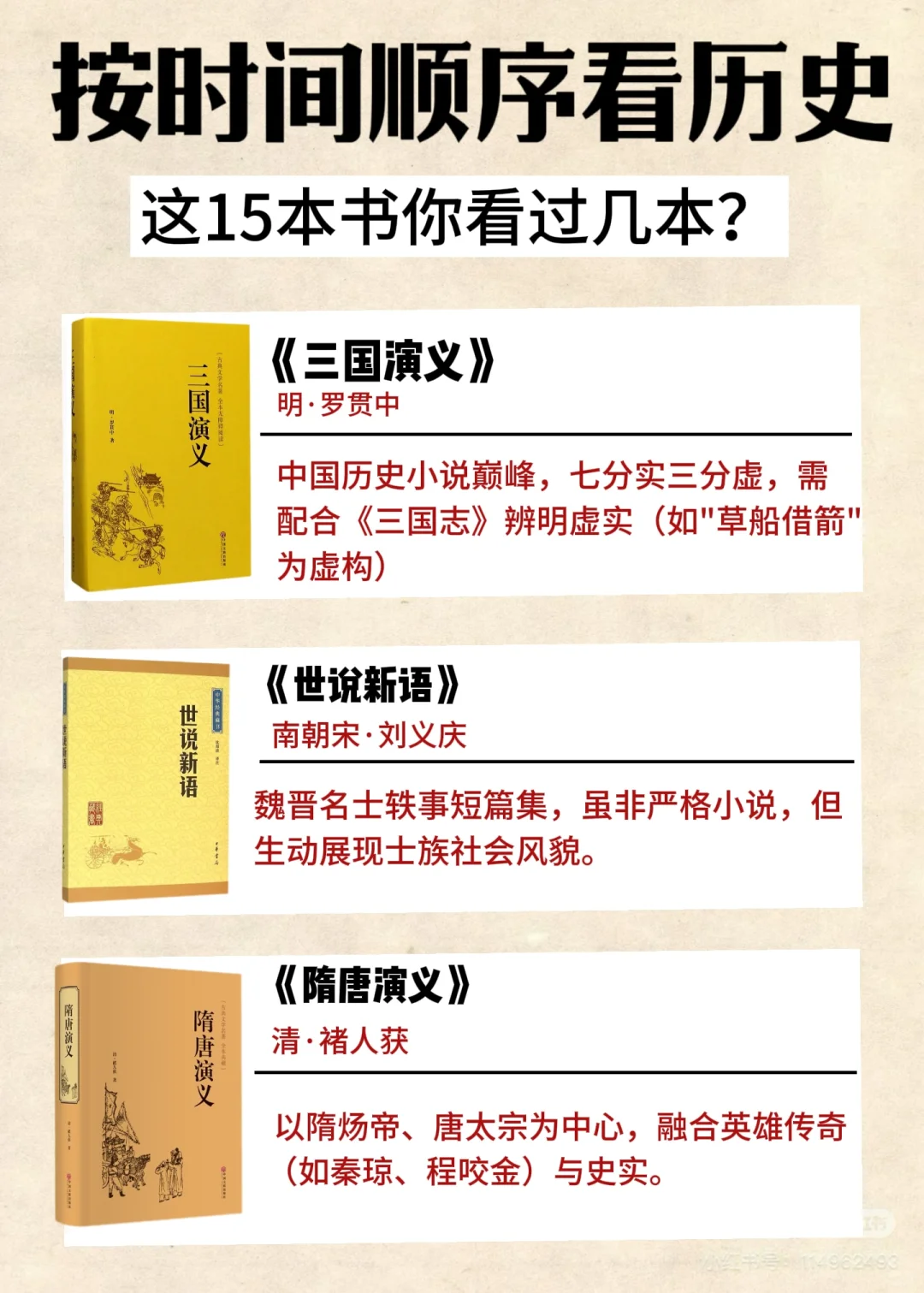 ⏳从先秦到民国！🔥必看的15本历史名著