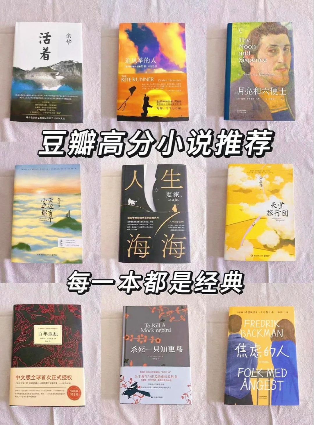 2024年值得一看的豆瓣高分治愈系小说推荐
