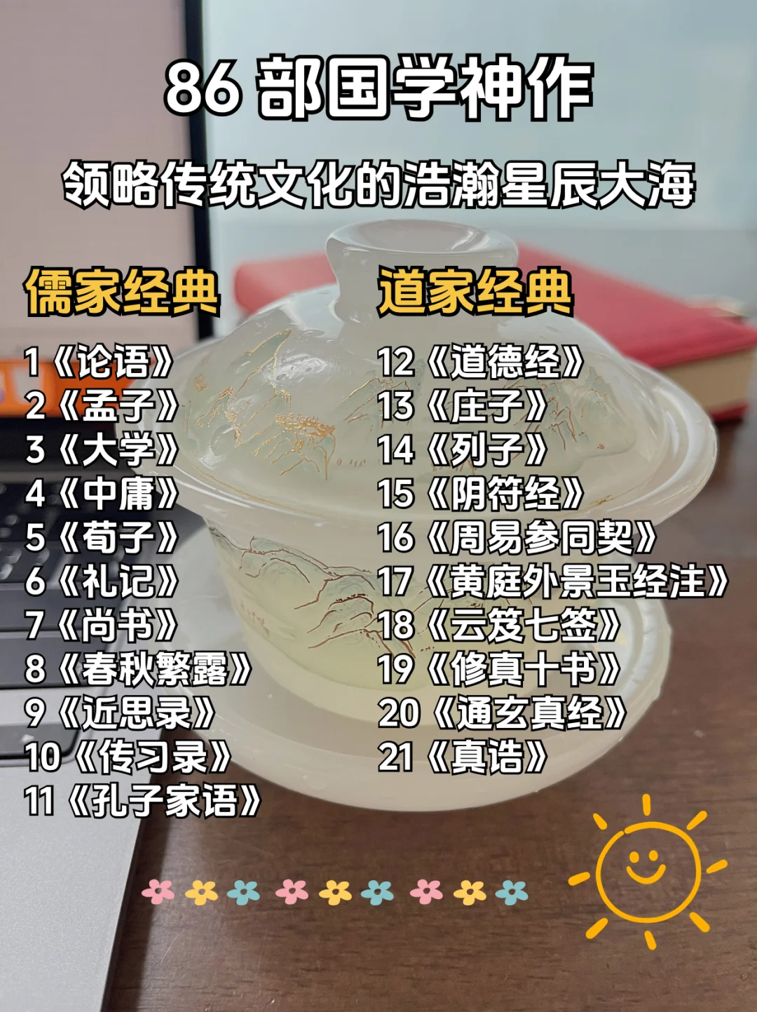 【书单分享】86 部经典国学书单| 领略传统文