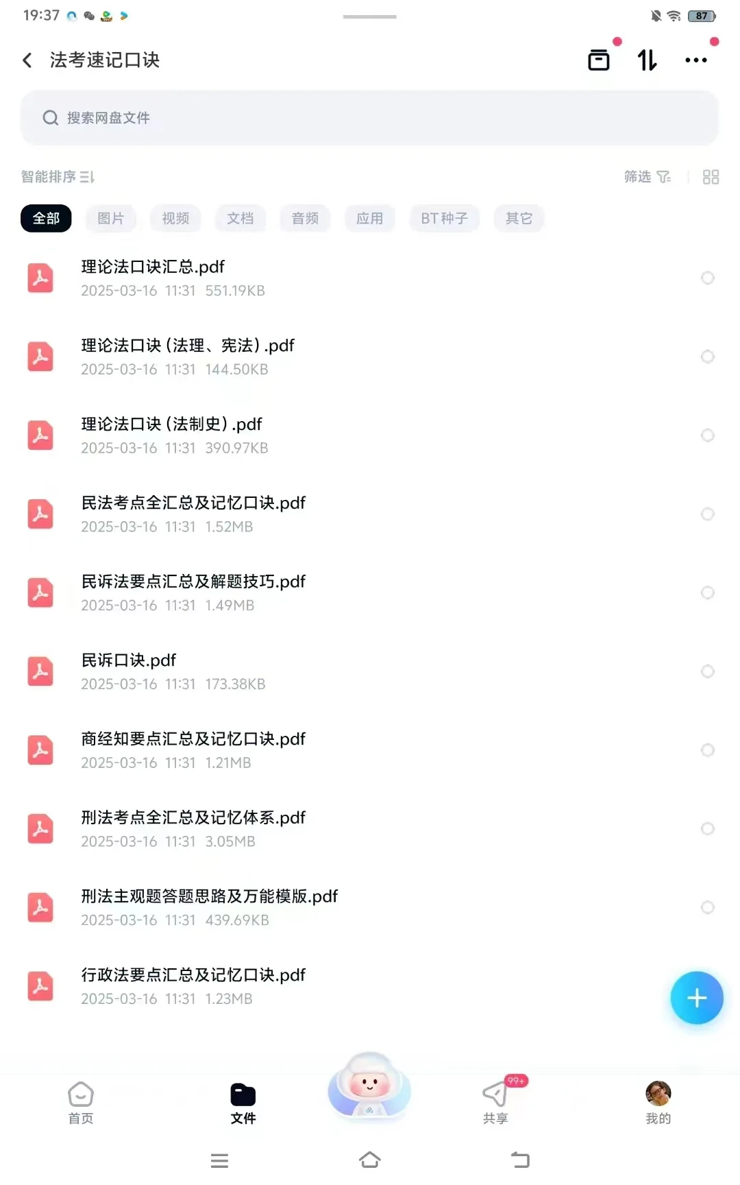 法考资料PDF版出来了，无纸化学习